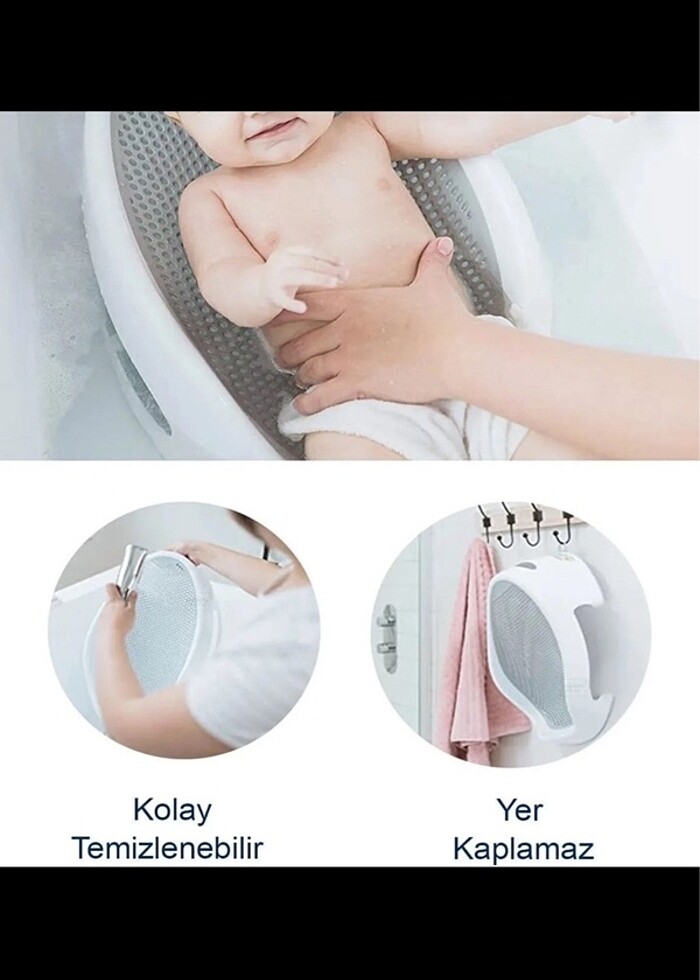 Bebek Küvet Seti / Katlanabilir 5 Parça - Görsel 5