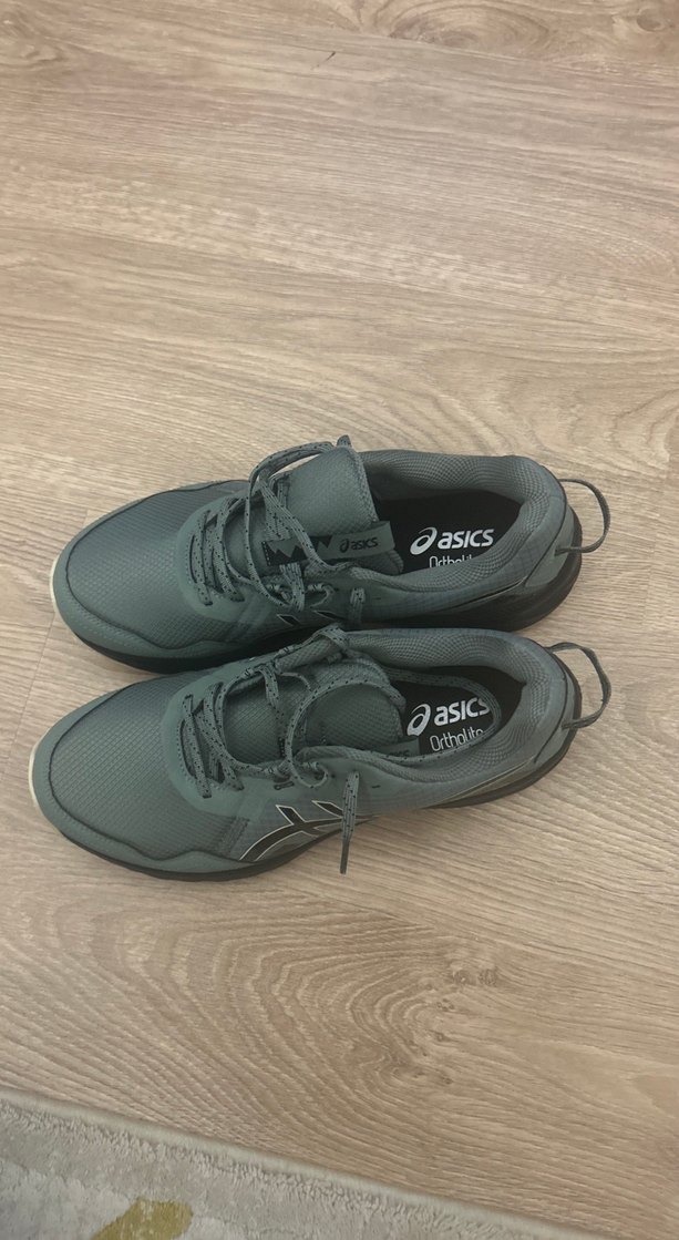 Gri Bağcıklı erkek Spor Ayakkabısı - Görsel 3