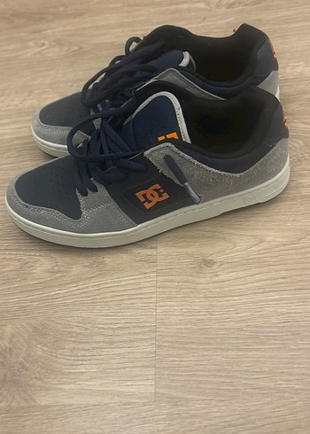 Gri Erkek Spor Ayakkabı Velcro Detaylı - Görsel 2