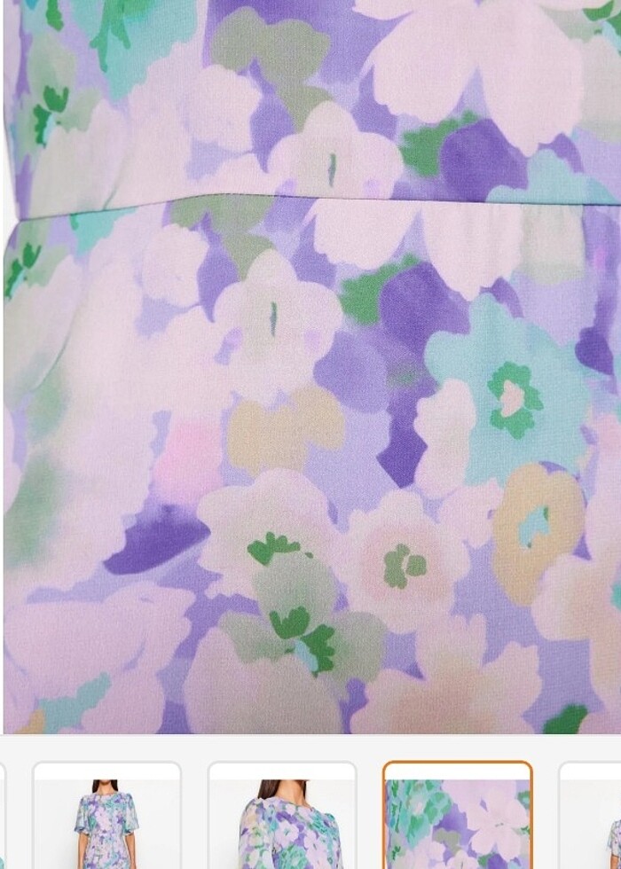 Renkli elbise  - Görsel 4