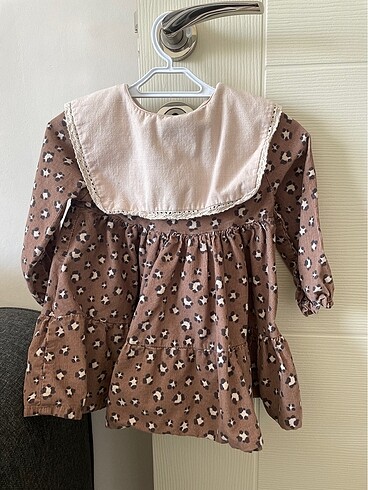LC Waikiki Kız bebek kadife elbise