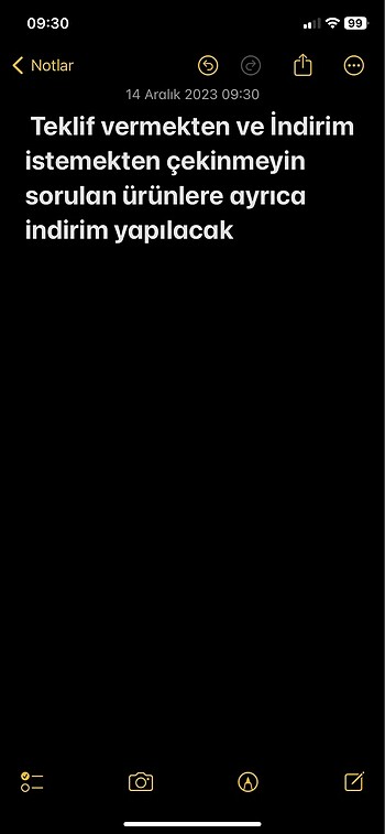 İndirim isteyin ve teklif verin