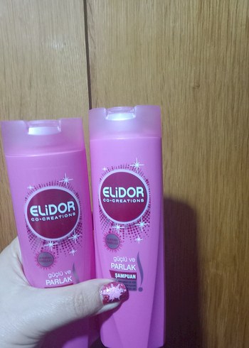 Elidor Güçlü ve Parlak Şampuan,iki adet,370 ml
