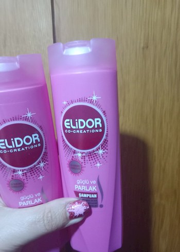 Elidor Elidor Güçlü ve Parlak Şampuan,iki adet,370 ml