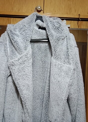 Battal boy peluş sabahlık