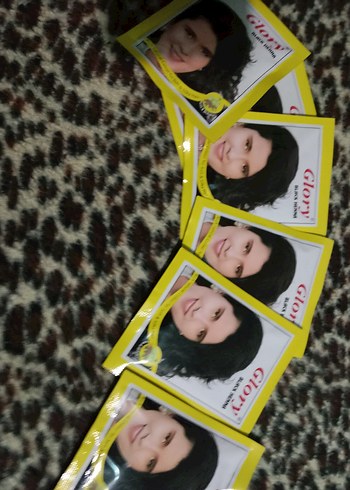 Glory Siyah Kına 6 adet,orijinal ürün, uzun süre hiç çıkmayan - Görsel 4