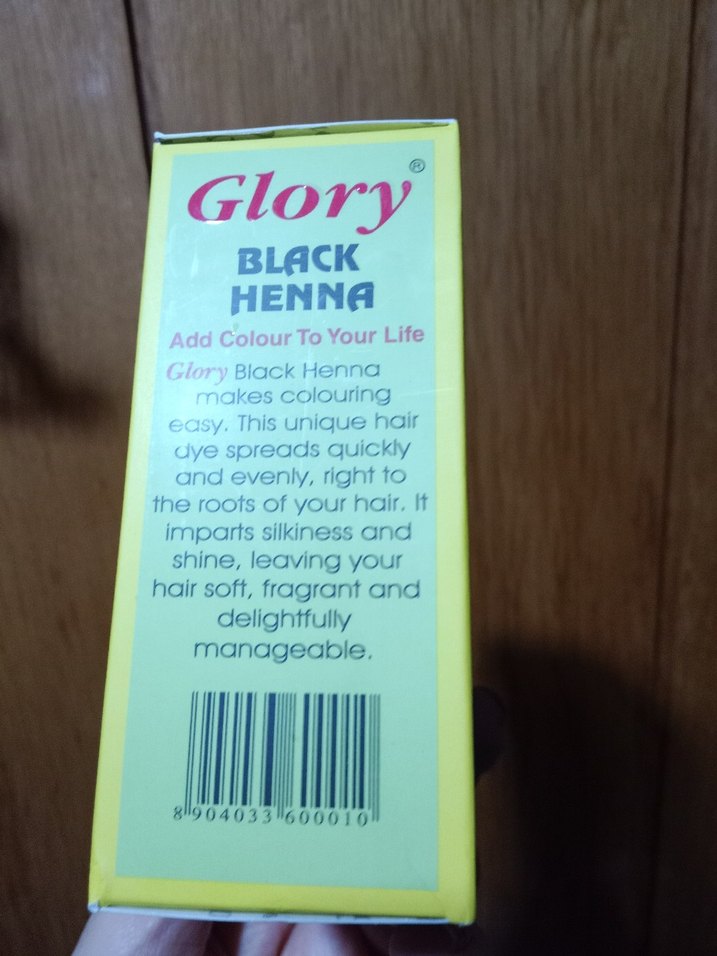 Glory Siyah Kına 6 adet,orijinal ürün, uzun süre hiç çıkmayan - Görsel 3