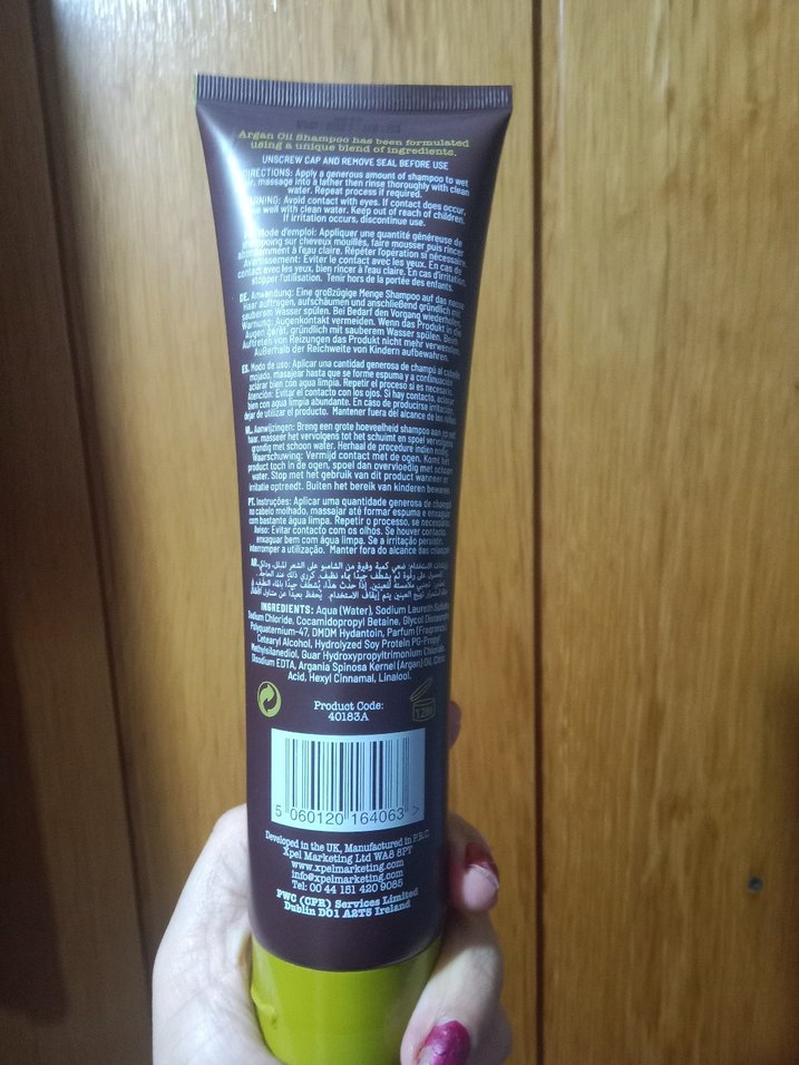 XHC Argan Yağlı Şampuan 300 ml, aşırı güzel kokusu var. - Görsel 3