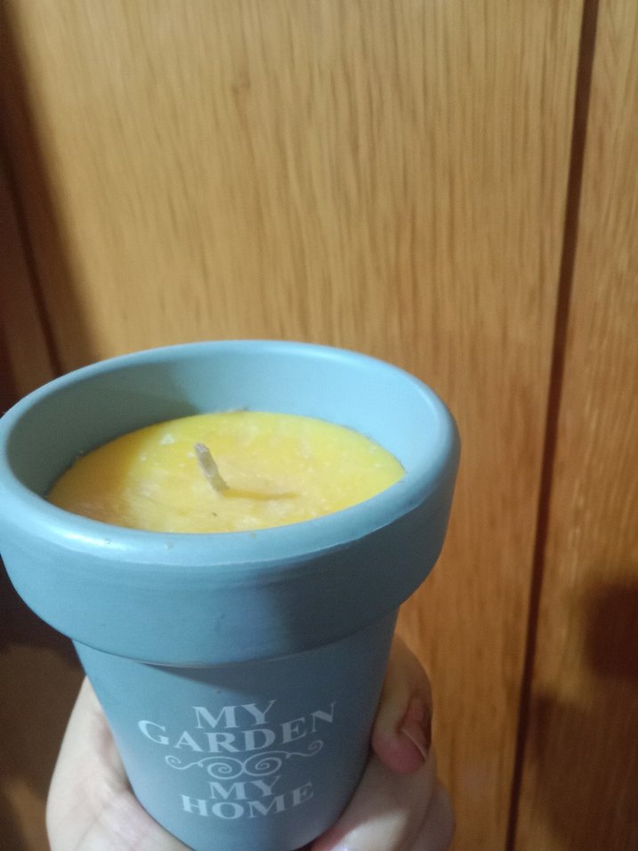 "My Garden My Home" Yazılı mum - Görsel 4