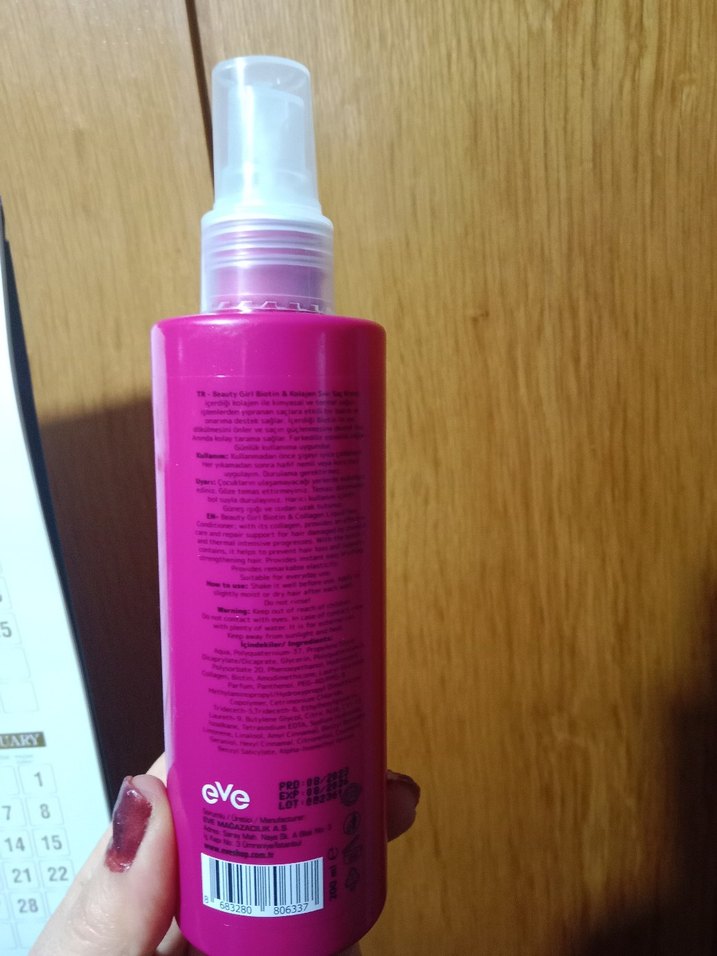 Eve sıvı saç kremi - Görsel 2