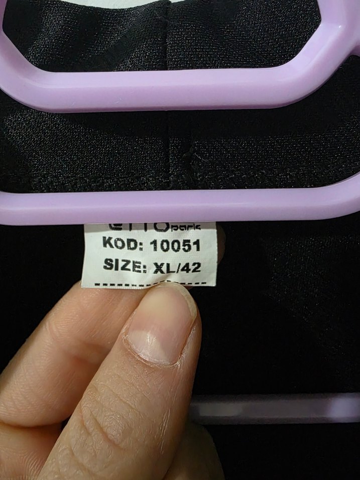 Drapeli Siyah Midi Kadın Ofis Kabanı - Görsel 3