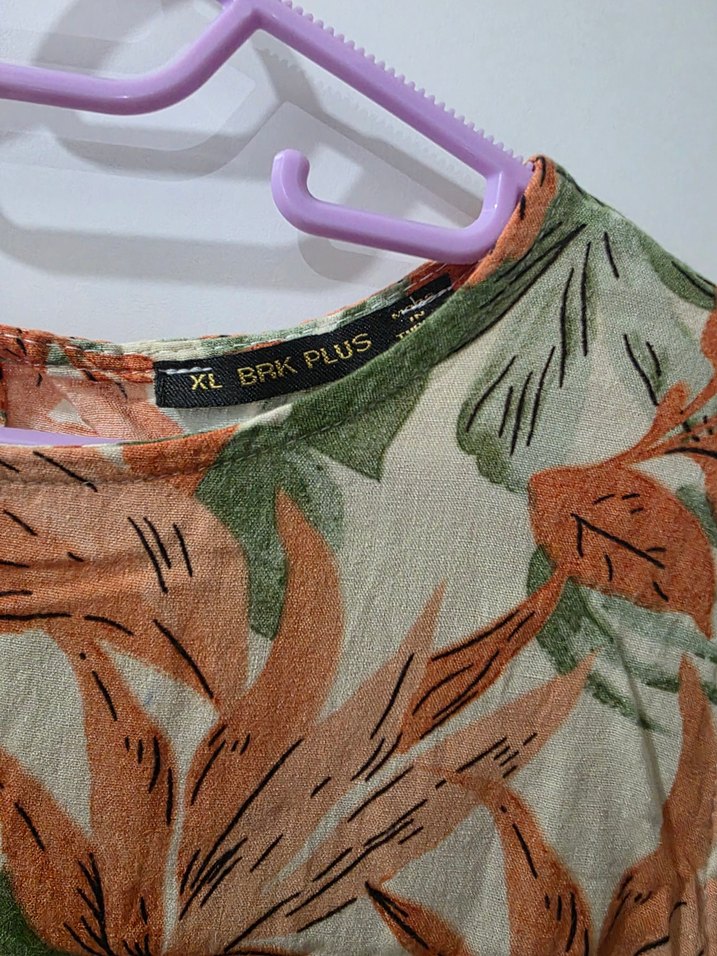 Bohem Desenli Uzun Kolsuz Kadın Elbise - Görsel 3