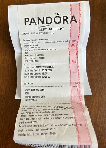 Pandora Kalpli Bant Yüzük - Görsel 4