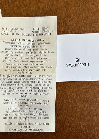 Swarovski Gema Bileklik - Görsel 4