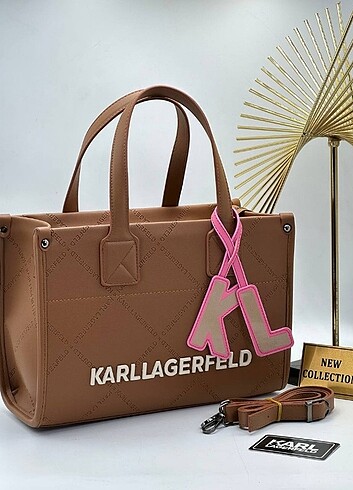  Beden çeşitli Renk KARL LAGERFELD K/SKUARE EMBOSSED TOTE BAG ????????????