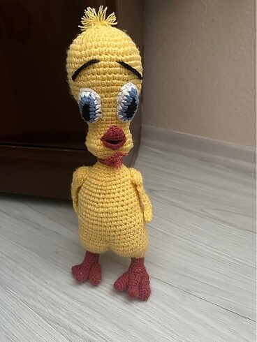 Tweety amigurumi sağlıklı oyuncak