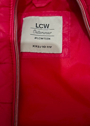 Kırmızı Kapüşonlu Fermuarlı Cocuk Yelek - Görsel 4