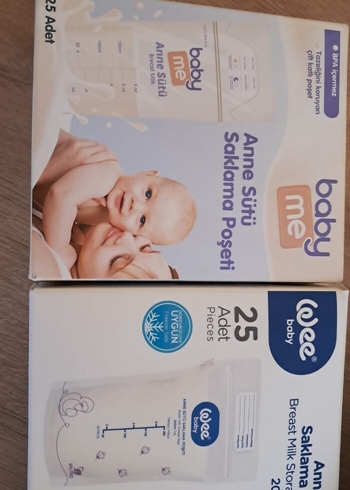 Süt  Saklama Poşeti - Görsel 2