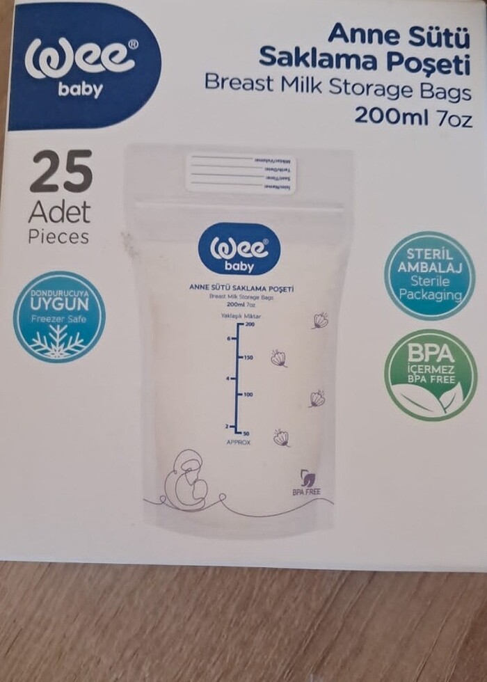 Süt  Saklama Poşeti - Görsel 3