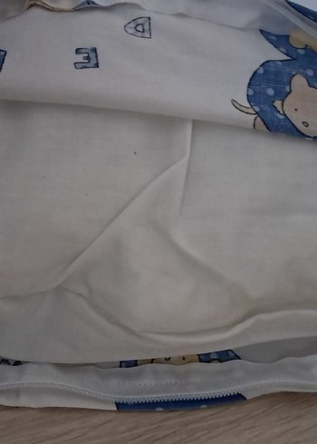 Mavi Desenli Emzirme  Yastığı ve Bebek Oturma Yastığı - Görsel 5