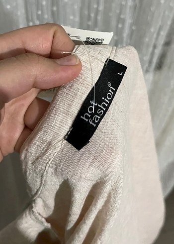 Bej Bohem Salaş Uzun Kollu Kadın Bornoz - Görsel 4