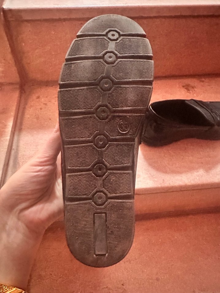 Siyah Erkek Klasik Yılan Desenli Ayakkabı - Görsel 4