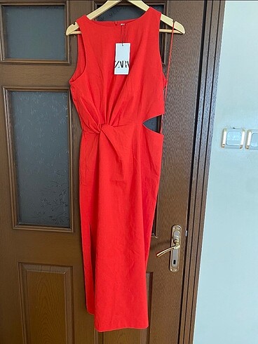 Zara Zara ZW collection cut out elbise