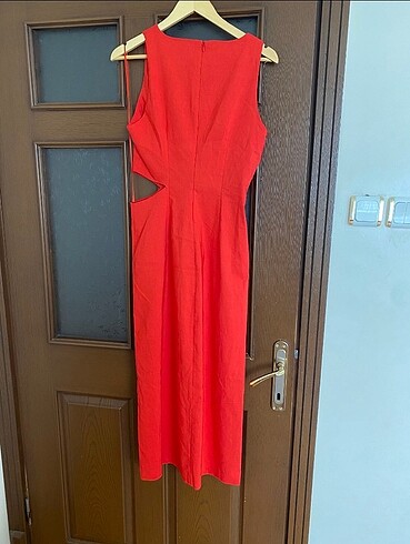l Beden Zara ZW collection cut out elbise