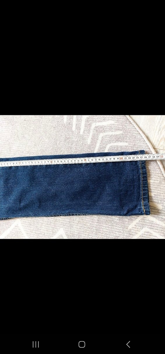 Levi's Koyu Mavi Denim Jean — görsel 8/8