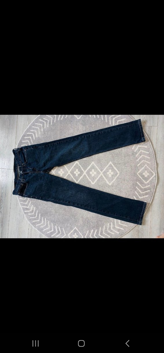 Levi's Koyu Mavi Denim Jean — görsel 5/8
