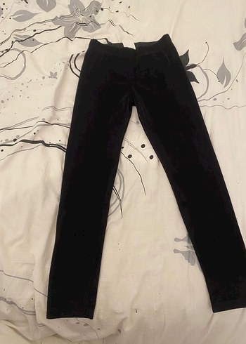 Kız Çocuk siyah Tayt - Görsel 6