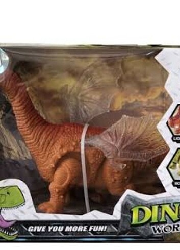 Sesli ışıklı hareketli dinozor