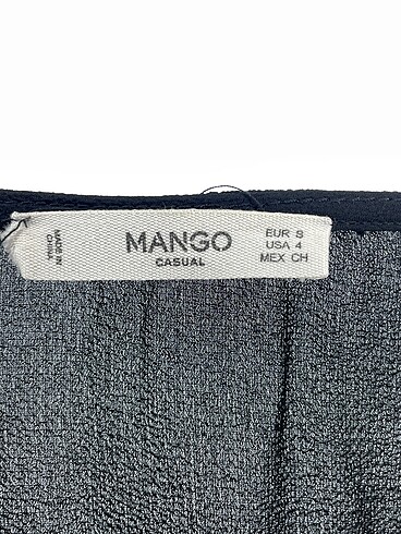 s Beden siyah Renk Mango Bluz %70 İndirimli.