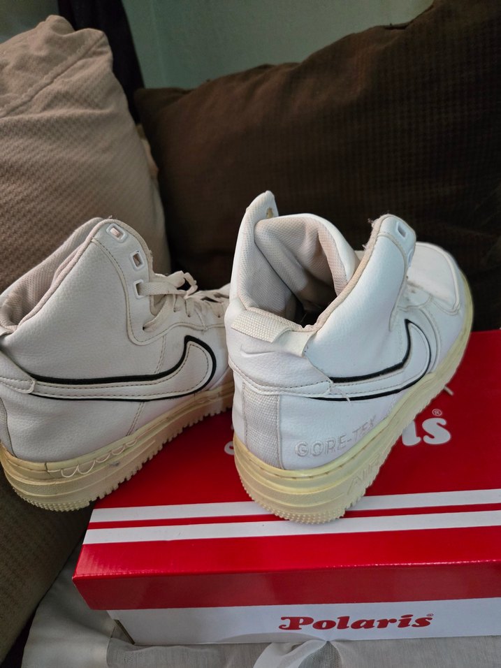 Nike Gore-tex Air 42 No.Beyaz Bağcıklı Erkek Spor Bot - Görsel 3