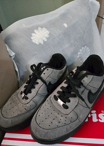 41 numara Nubuk Gri Erkek Ayakkabı Bağcıklı - Görsel 2