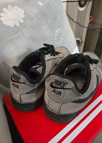 41 numara Nubuk Gri Erkek Ayakkabı Bağcıklı - Görsel 3