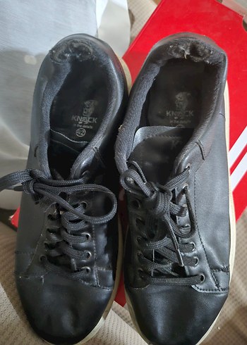 Knack 42 No.Siyah Erkek Spor Ayakkabı - Görsel 4