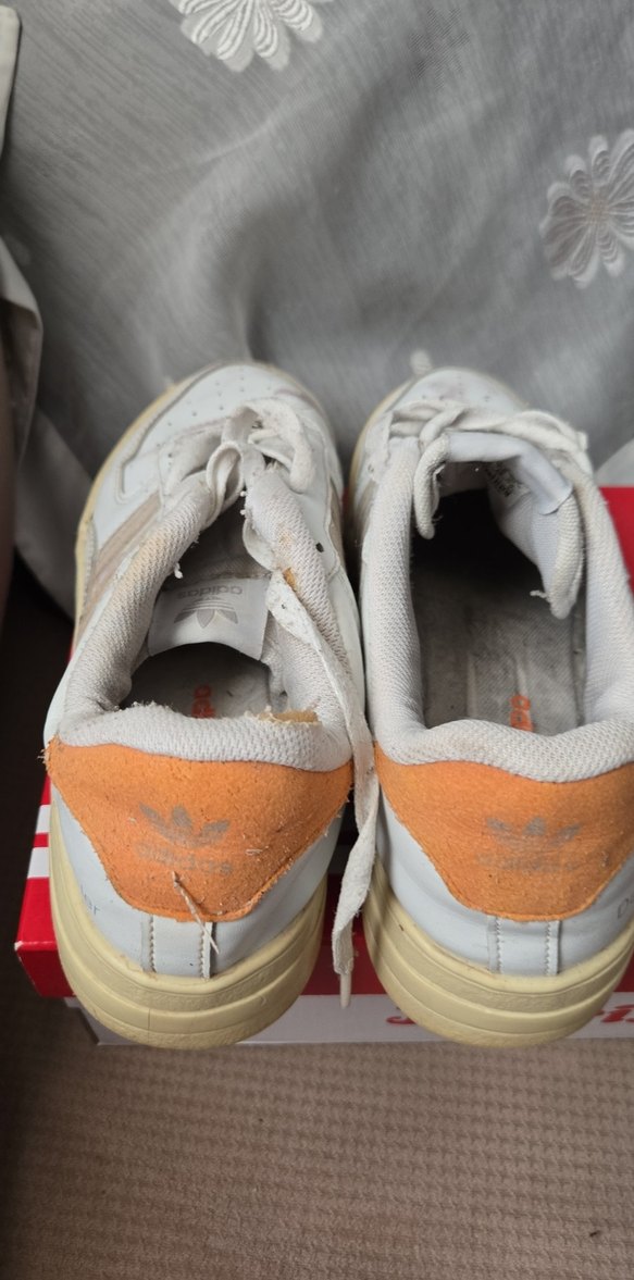 Beyaz Orjinal Adidas Erkek Spor Ayakkabı İhtiyacı olana - Görsel 4