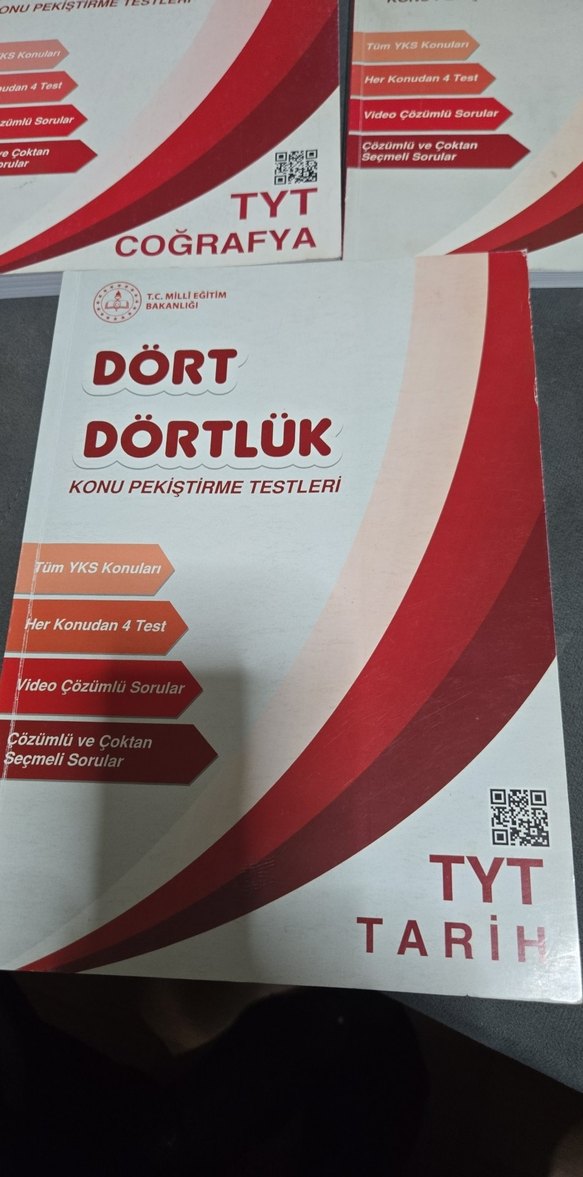 Dört Dörtlük TYT Konu Pekiştirme Testleri Seti 3 kitap fiyatı - Görsel 4