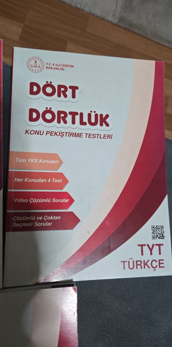 Dört Dörtlük TYT Konu Pekiştirme Testleri Seti 3 kitap fiyatı - Görsel 3