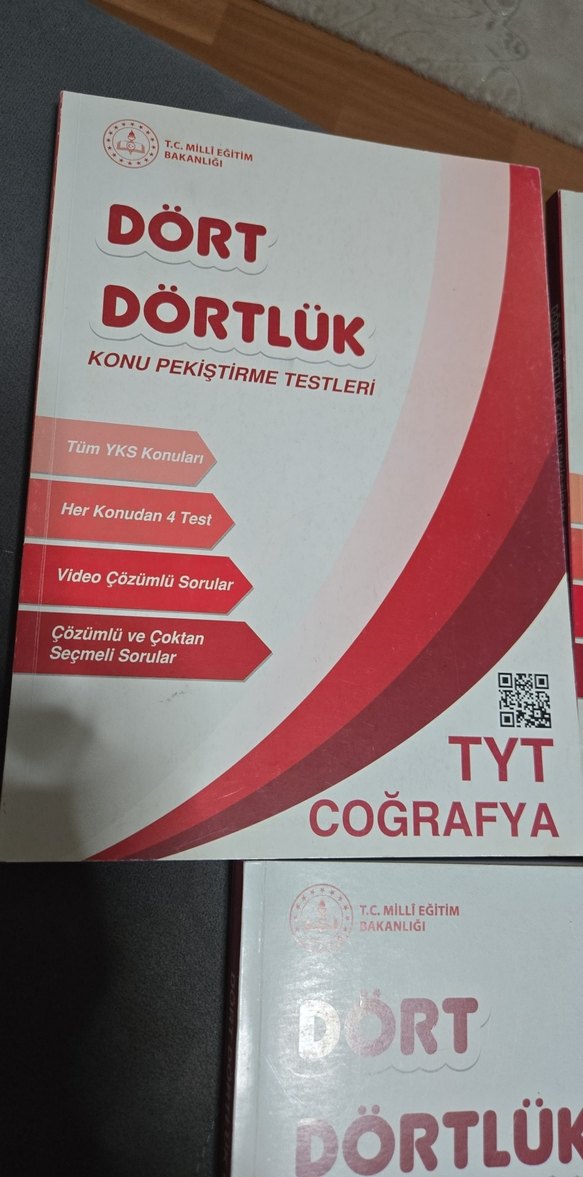 Dört Dörtlük TYT Konu Pekiştirme Testleri Seti 3 kitap fiyatı - Görsel 2