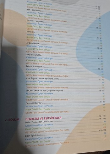 MİRAY YAYINLARI TYT Matematik Pratik Notları Soru Bankası - Görsel 3