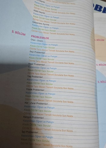 MİRAY YAYINLARI TYT Matematik Pratik Notları Soru Bankası - Görsel 4