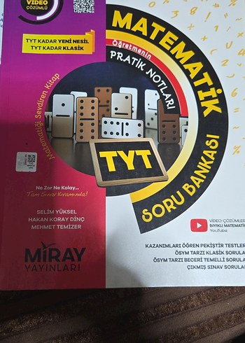 MİRAY YAYINLARI TYT Matematik Pratik Notları Soru Bankası - Görsel 2