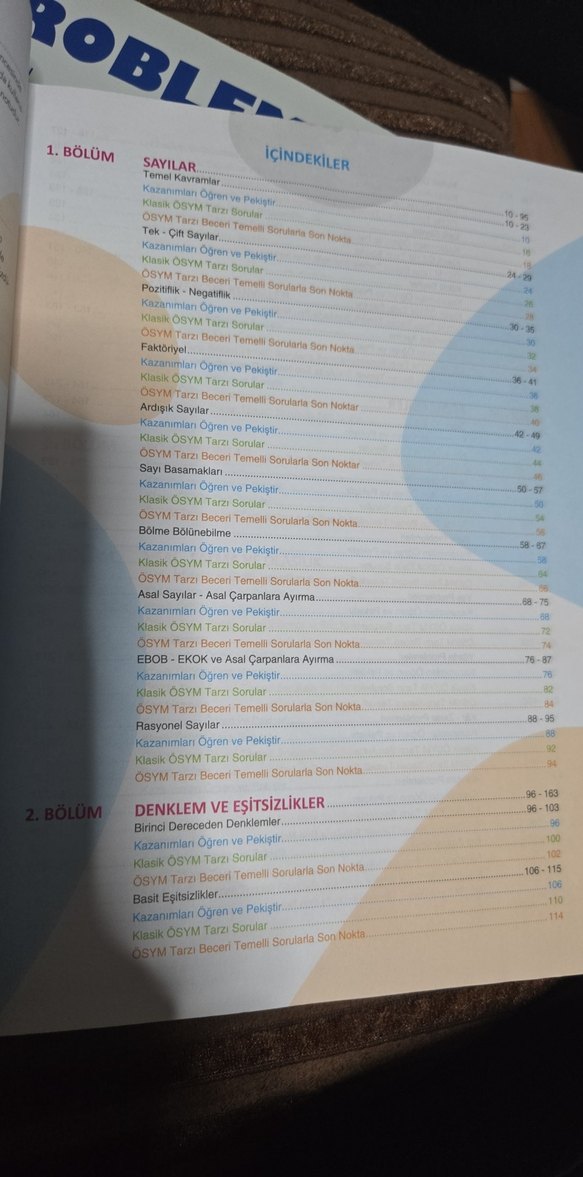 MİRAY YAYINLARI TYT Matematik Pratik Notları Soru Bankası - Görsel 3