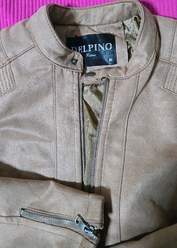 Bej Erkek kaşe mont,M Beden Yepyeni - Görsel 4