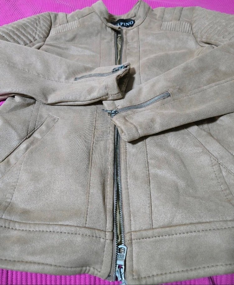 Bej Erkek kaşe mont,M Beden Yepyeni - Görsel 3