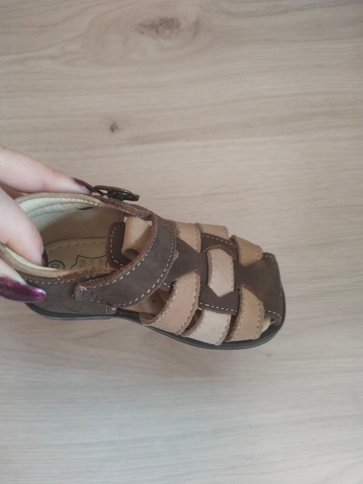 Kahverengi Erkek Bebek İlk Adım Ayakkabısı - Görsel 2