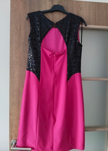 Pullu sırt detaylı abiye - Görsel 3