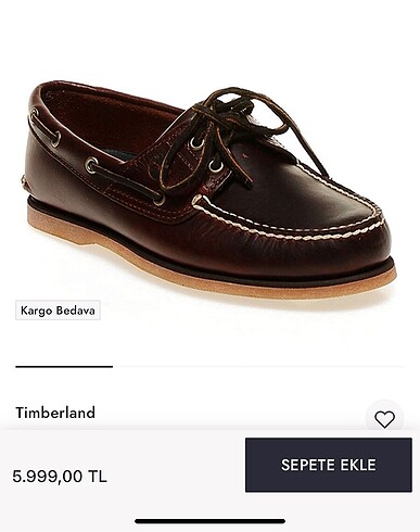 Timberland deri ayakkabı